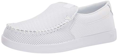 DC Herren Villain 2 Casual Slip on Shoe Slipper Skate-Schuh, Weiss/opulenter Garten, 42.5 EU von DC Shoes