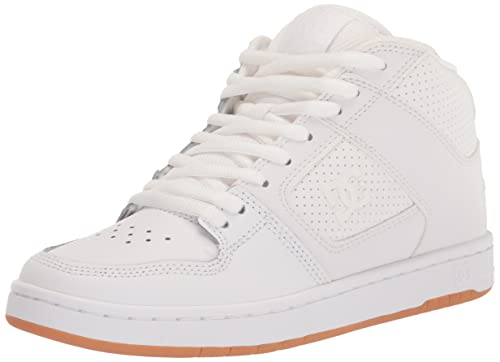 DC Manteca 4 Mid Casual Damen Skate-Schuh, Weiß/Gum, 38 EU von DC