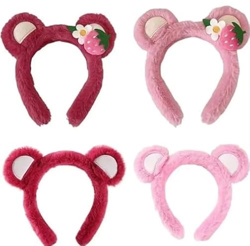 DCELLA Party & Prop Special Cute Design Flauschiges Kunstpelz Haarschmuck Stirnband Haarband, 1 Stück (1 Stück), Fell von DCELLA