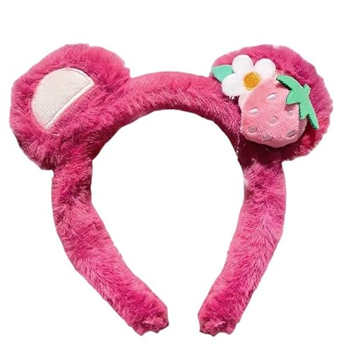 DCELLA Party & Prop Special Cute Design Flauschiges Kunstpelz Haarschmuck Stirnband Haarband, 1 Stück (1 Stück), Fell von DCELLA