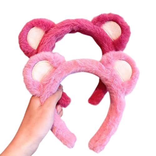 DCELLA Party & Prop Special Cute Design Flauschiges Kunstpelz Haarschmuck Stirnband Haarband, 1 Stück (1 Stück), Fell von DCELLA