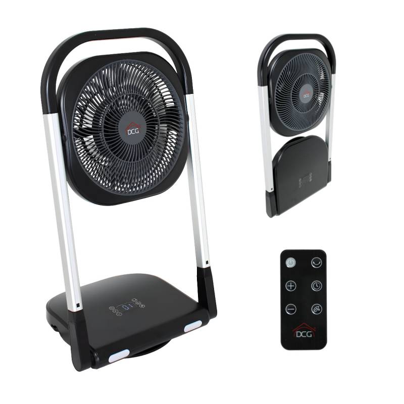 DCG VE1605TT Teleskopventilator faltbar Ventilator Fernbedienung Timer ⌀ 25,4 von DCG