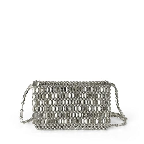 Frauen Kupplungen Sommer Blingbling Retro Silber Hohl Design Handgemachte Perlen Flip Telefon Tasche Clutches Frauen Kupplungen Sommer Blingbling Retro Silber Hohl Design Handgemachte Perlen Flip Telefon Tasche Clutches von DCRYRPQES