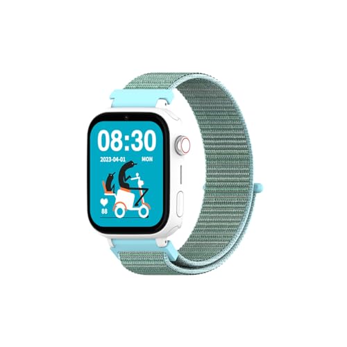 DCU TECNOLOGIC – Smartwatch für Kinder mit Android-System – Whatsapp – GPS-Ortung – Videoanrufe – SOS-Taste – Kindersicherung – Farbe: Grün DCU TECNOLOGIC – Smartwatch für Kinder mit Android-System – Whatsapp – GPS-Ortung – Videoanrufe – SOS-Taste – Kindersicherung – Farbe: Grün von DCU TECNOLOGIC