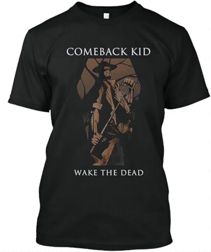 Comeback Kid Wake The Dead Canadian Hard Music Group T-Shirt Size S-3XL Black L von DCVGsdxza