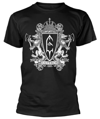 Emperor Crest 1991 T-Shirt Black S von DCVGsdxza
