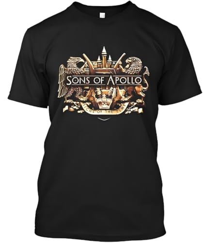 Sons of Apollo Signs of The Time American Progressive Music T-Shirt S-3XL Black XL Sons of Apollo Signs of The Time American Progressive Music T-Shirt S-3XL Black XL von DCVGsdxza