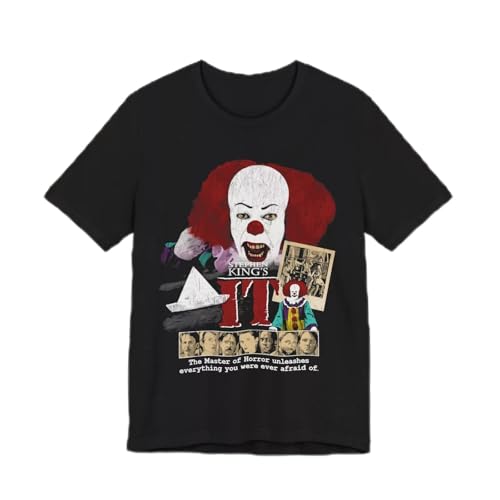 Stephen King's IT Horror Movie Shirt Black XL Stephen King's IT Horror Movie Shirt Black XL von DCVGsdxza