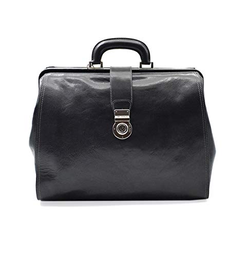 D&D - Große Minimal Arzttasche (Nero) von DD Firenze