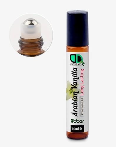Arabisches Vanila Parfümöl (Attar) 10ml | Vanille Parfüm für Damen und Herren (Attar) Öl | Parfümöl mit Vanilleduft von DD teck
