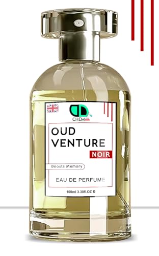 Oud Venture Noir Eau de Parfum, 100 ml, Premium-Duft für Damen und Herren, steigert Gedächtnis und Selbstvertrauen, drückt Persönlichkeit aus von DD teck