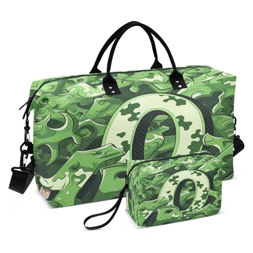 Süße Gekritzelkühe Sporttasche Handtasche mit Make-up Aufbewahrungstasche Badetasche für Reisen Mädchen Männer von DDDIYEU