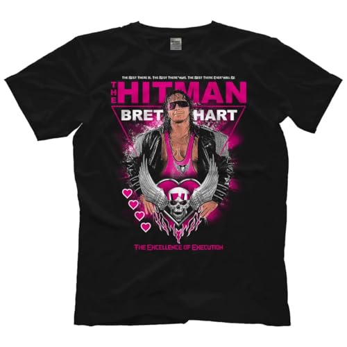 Bret The Hitman Hart - The Hitman T-Shirt Black XXL Bret The Hitman Hart - The Hitman T-Shirt Black XXL von DDDREDFGU
