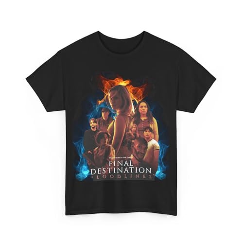 Final Destination Bloodlines 2025 T Shirt Black M Final Destination Bloodlines 2025 T Shirt Black M von DDDREDFGU