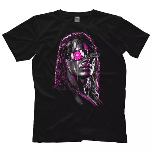 The Hitman Hart - Bret Hart Terminator T-Shirt Black 3XL von DDDREDFGU