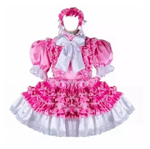 DDINGHOONQPODFR Women Sissy Pink Lockable Kleid Maid Cosplay Männer Kostüme Schneiderung Maßgeschneidert,Männer Rosa,XXL DDINGHOONQPODFR Women Sissy Pink Lockable Kleid Maid Cosplay Männer Kostüme Schneiderung Maßgeschneidert,Männer Rosa,XXL von DDINGHOONQPODFR