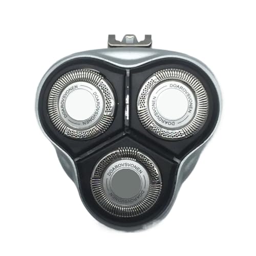 3/6-teiliger Ersatz for Rasierköpfe und Klingen, kompatibel mit Philips, SH90/62 Series 9000 8000 S8950 S9000 S9311 S9321 S9511 S9531 S9721 HQ7310 HQ7340XL HQ7360 HQ7320(Silver complete set) von DDLSKZXI