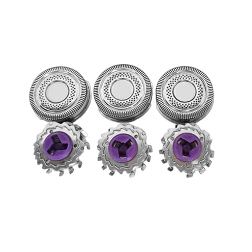 3 Stück SH98 Ersatz-Rasierklingenköpfe, kompatibel mit Philips, Rasierer SP9863 SP9880 SP7000 9000 9861, Rasierkopf-Zubehör von DDLSKZXI