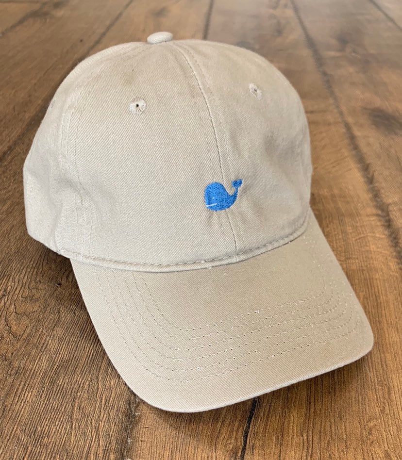 Wal Gestickte Baseballmütze Anpassbare Weiche Baumwollmütze von DDLogowear