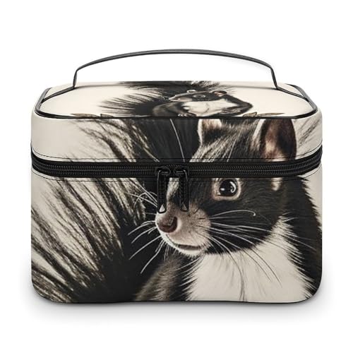 DDTKLSNV Kosmetiktasche mit Reißverschluss, tragbar, mit Reißverschluss, für Damen DDTKLSNV Kosmetiktasche mit Reißverschluss, tragbar, mit Reißverschluss, für Damen von DDTKLSNV