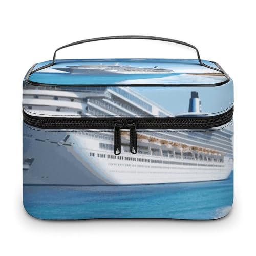 DDTKLSNV Make-up-Tasche mit Reißverschluss, Reise-Kosmetiktasche mit Reißverschluss, Kulturbeutel für Damen von DDTKLSNV