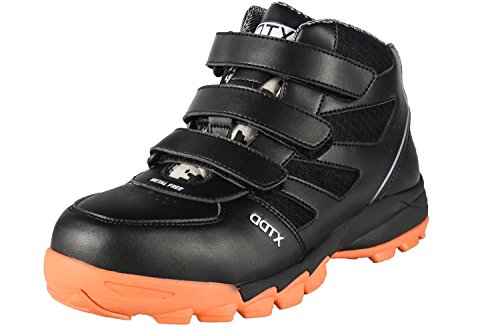 DDTX Sicherheitsstiefel Arbeitsschuhe Herren SBP Composite-Zehenkappe Durchtrittsschutz Elektrische Isolierung Leicht, 46 EU, Schwarz von DDTX