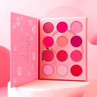 DE'LANCI - 12 Colors Pink Peach Eyeshadow Palette #Pink Peach - 11.52g von DE'LANCI