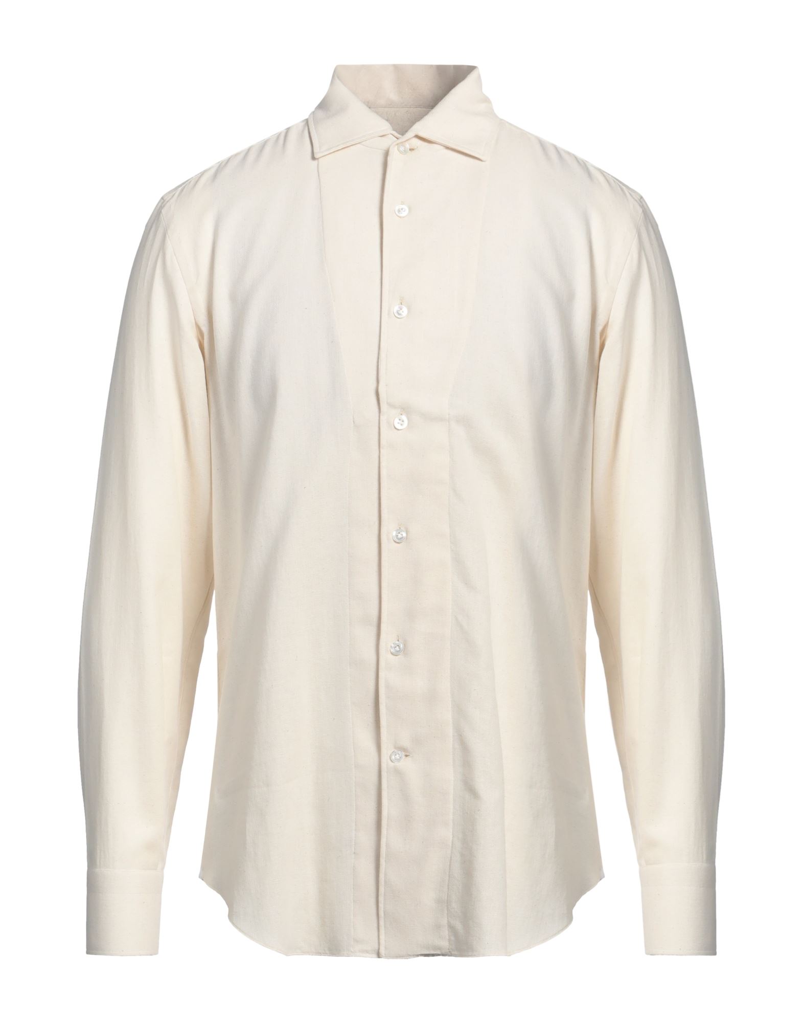 DE PETRILLO Hemd Herren Elfenbein von DE PETRILLO