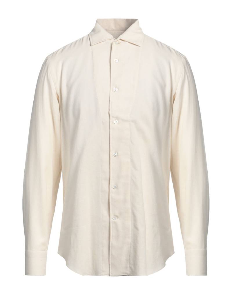 DE PETRILLO Hemd Herren Elfenbein von DE PETRILLO