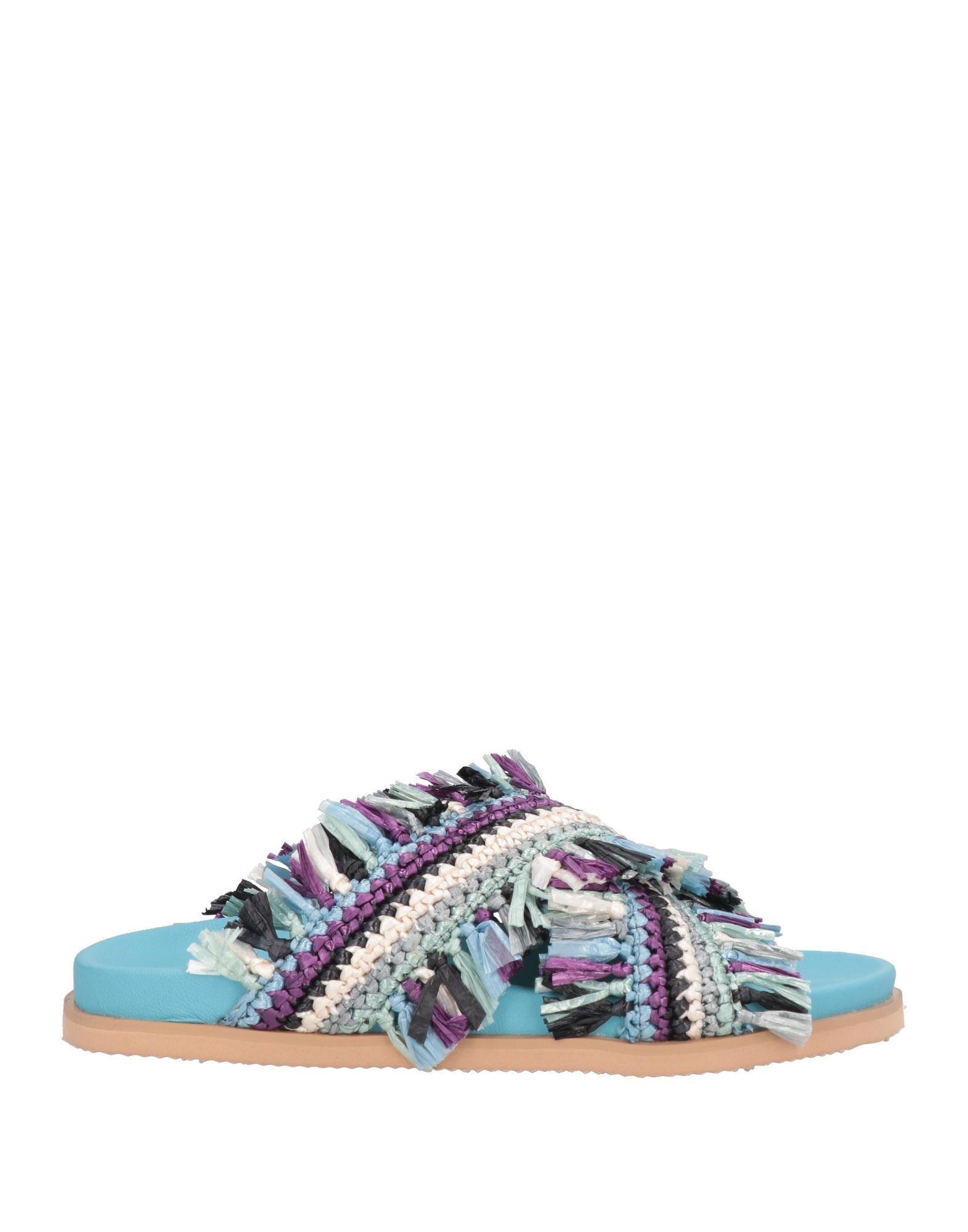 DE SIENA Sandale Damen Hellblau von DE SIENA