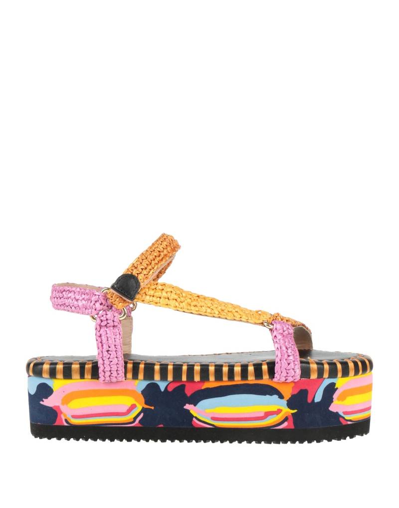 DE SIENA Sandale Damen Orange von DE SIENA