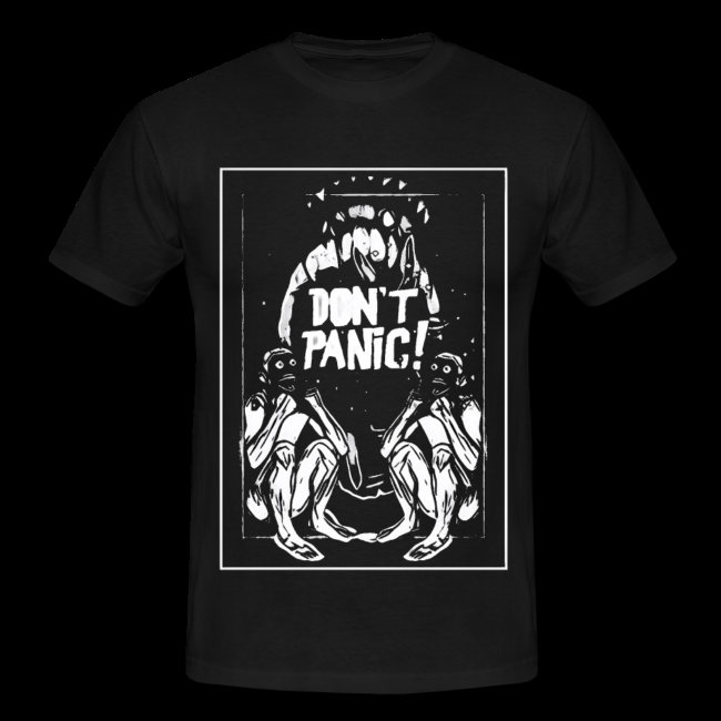 Keine Panik, Benutzerdefinierte T-Shirt von DEADMEDIC0