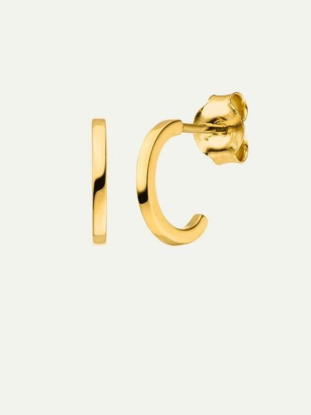 DEAR DARLING BERLIN Berlin Basic Gold Hoops | 14k Echtgold Ohrringe von DEAR DARLING BERLIN