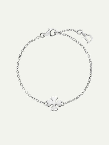 DEAR DARLING BERLIN Love Clover Armband | Kleeblatt Armkette Glücksbringer von DEAR DARLING BERLIN