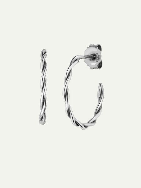 DEAR DARLING BERLIN Twisted Hoop Earrings von DEAR DARLING BERLIN
