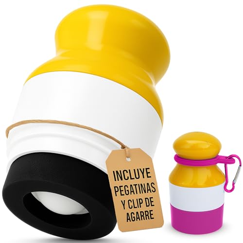DEARKAN Nachfüllbarer Sonnencreme-Applikator | Sonnencreme-Spender mit Roll-On | tragbar und wiederverwendbar für Kinder und Erwachsene | ideal für Strand, Schule und Reisen (Rosa) von DEARKAN