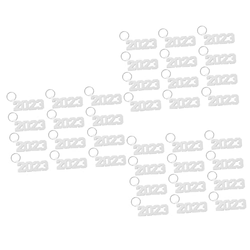 DEARMAMY 36stücke MDF Sublimation Schlüsselanhänger Rohlinge Für Projekte Kreative Schlüsselanhänger Zum Gestalten Für Und Bastelarbeiten von DEARMAMY