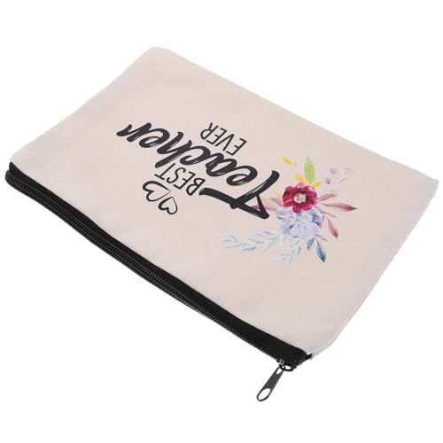 5st Beutel Reise-Kosmetiktasche Reise-Make-up-Tasche Tragbare Make-up-Tasche Reißverschlusstaschen Aufbewahrungstasche Mit Reißverschluss Kosmetiktaschen Für Damen Segeltuch DEARMAMY von DEARMAMY