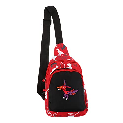 DEARMAMY 1 PC Dinosaurier Gürteltasche Geldbörse Rucksack Für Mini Handtasche Gürteltasche Einkaufstasche Kordelzugtasche Für Geldbörse Schultertasche Einhorn Tasche Umhängetasche von DEARMAMY