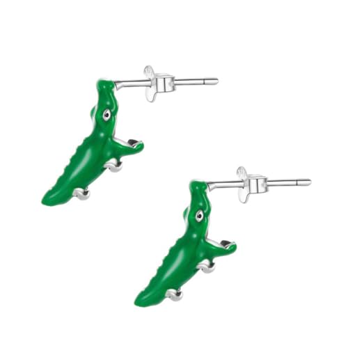 DEARMAMY Einzigartige Muster-ohrringe S925 Silber Ohrstecker Stilvoller Schmuck für Frauen von DEARMAMY