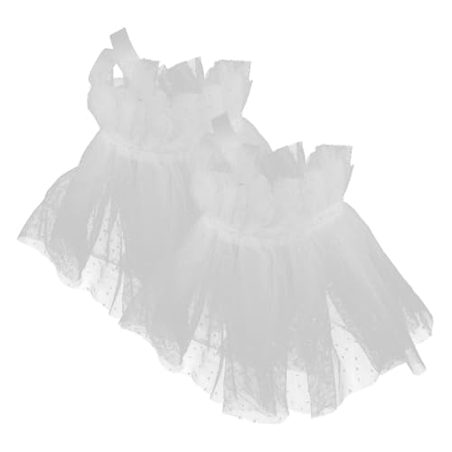 DEARMAMY 1 Paar Mesh Fake Ärmel Handgelenkschlaufen Handgelenkband Armmanschetten Handgelenkmanschette Kurze Braut Handgelenkmanschette Halloween Armmanschette Tüll Tanz DEARMAMY 1 Paar Mesh Fake Ärmel Handgelenkschlaufen Handgelenkband Armmanschetten Handgelenkmanschette Kurze Braut Handgelenkmanschette Halloween Armmanschette Tüll Tanz von DEARMAMY