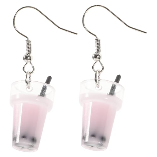 DEARMAMY 1 Paar Milchteetassen Ohrringe Ohrring Piercing Ohrhänger Damen Milchtee Ohrhänger Ohrhänger Cartoon Ohrhänger Eiscreme Form Ohrhänger Ohrschmuck Legierung Rosa DEARMAMY 1 Paar Milchteetassen Ohrringe Ohrring Piercing Ohrhänger Damen Milchtee Ohrhänger Ohrhänger Cartoon Ohrhänger Eiscreme Form Ohrhänger Ohrschmuck Legierung Rosa von DEARMAMY
