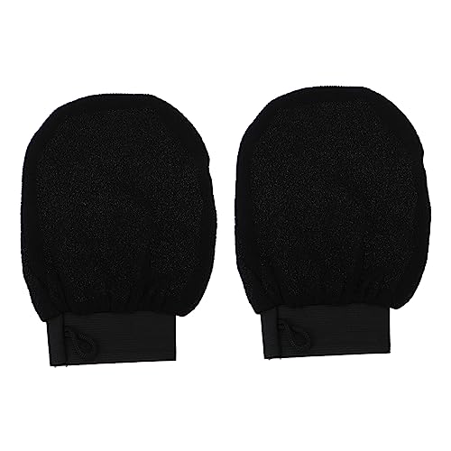 DEARMAMY 1 Paar Peelinghandschuhe für Körperpflege Exfolierende Bad zur Entfernung Abgestorbener Haut Langlebig für Entspanntes Badeerlebnis für Männer von DEARMAMY