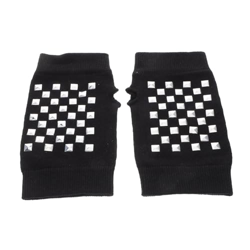DEARMAMY Süße Strickhandschuhe Kämme Warme Halbfingerhandschuhe für Frauen für und Tanzkostüme von DEARMAMY