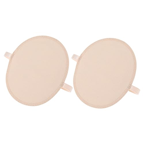 DEARMAMY 1 Paar Waschbare Achselpads für Damen und Herren Wiederverwendbare Schweißabsorptionspolster Ultra Dünn und Ergonomisch für Shirts und Hüte mit Verstellbarem Schultergurt von DEARMAMY
