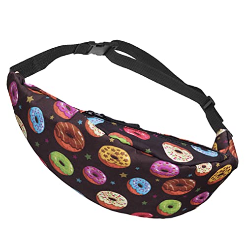 DEARMAMY 1 STK Donut-Gürteltasche Klammermaske Beutel Aufbewahrungsseilmaske Kosmetik Aufkleber für Zubehör Schultertasche unhängetasche Wallet Bauchtasche Aufbewahrungstasche Oxford-Stoff von DEARMAMY