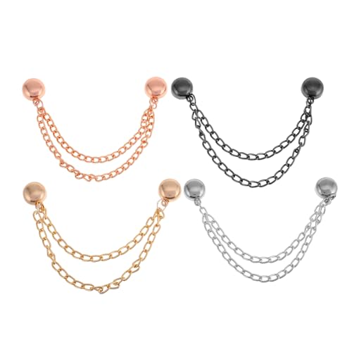 DEARMAMY Modischer Magnetischer Saumhalter Aus Metalllegierung Für Hosen Röcke Taillengürtel Druckknopf Für Männer Und Frauen Robust Und Stilvoll von DEARMAMY
