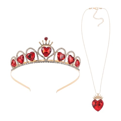 DEARMAMY 1 Satz Liebeskristallkrone Herzkrone Kostüm Tiara Bling-kronen Und Diademe Geburtstagskronen Tiara Für Frauen Brautkronen Für Die Hochzeit Hexenzubehör Festzugskrone Glasbohrer DEARMAMY 1 Satz Liebeskristallkrone Herzkrone Kostüm Tiara Bling-kronen Und Diademe Geburtstagskronen Tiara Für Frauen Brautkronen Für Die Hochzeit Hexenzubehör Festzugskrone Glasbohrer von DEARMAMY