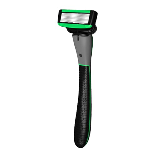 DEARMAMY 1 Satz Rasierer Rasieren Menschenlandschaft Männer Rasierapparat Bart Rasierklinge Zweischneidige Rasierklinge Herren Rasiermesser Rasierschalte Gummi von DEARMAMY