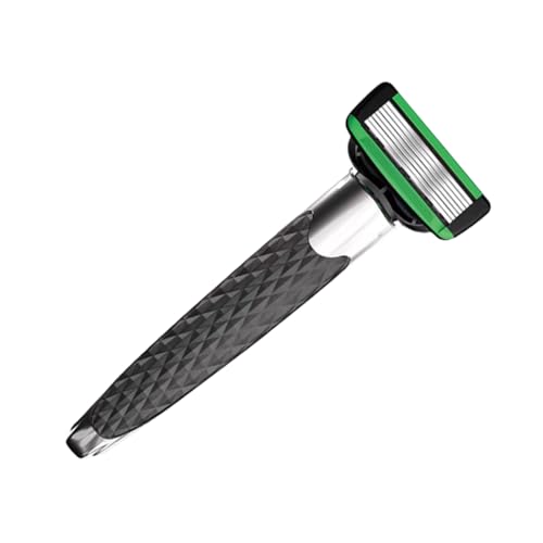 DEARMAMY Rasierhobel Männer Mit Wechselklingen Metallrasierer Mit Ergonomischem Griff Zum Rasieren Von Gesichtshaaren von DEARMAMY